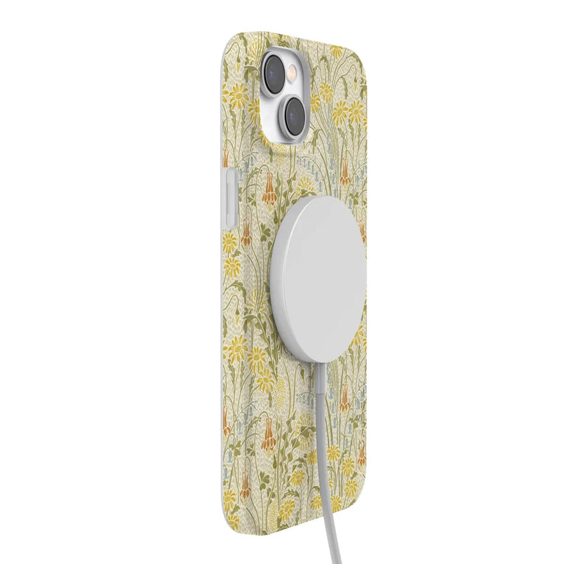 Boho Blooms | Golden Floral Case