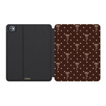 Teddy Bows | Brown Polka Dot iPad Case