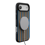 Go New York | Blue & Orange Stripes Case