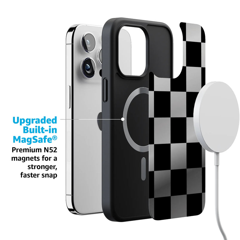 Fit Check | Black & Brown Checkerboard Case