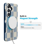 Fit Check | Light Blue Checkerboard Case