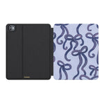 Love Me Knot | Blue Bow iPad Case
