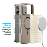 Pastel Picnic | Yellow Gingham Case