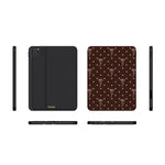Teddy Bows | Brown Polka Dot iPad Case