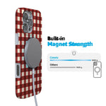 Checked Twice | Red Plaid Case