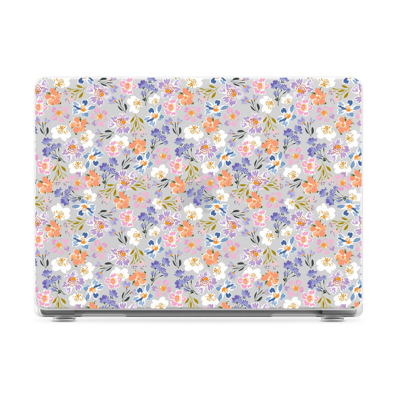 Poppy Meadows | Pastel Floral Laptop Shell - 16" MacBook Pro