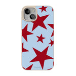 Stars Align | Blue & Red Stars Case - iPhone 13