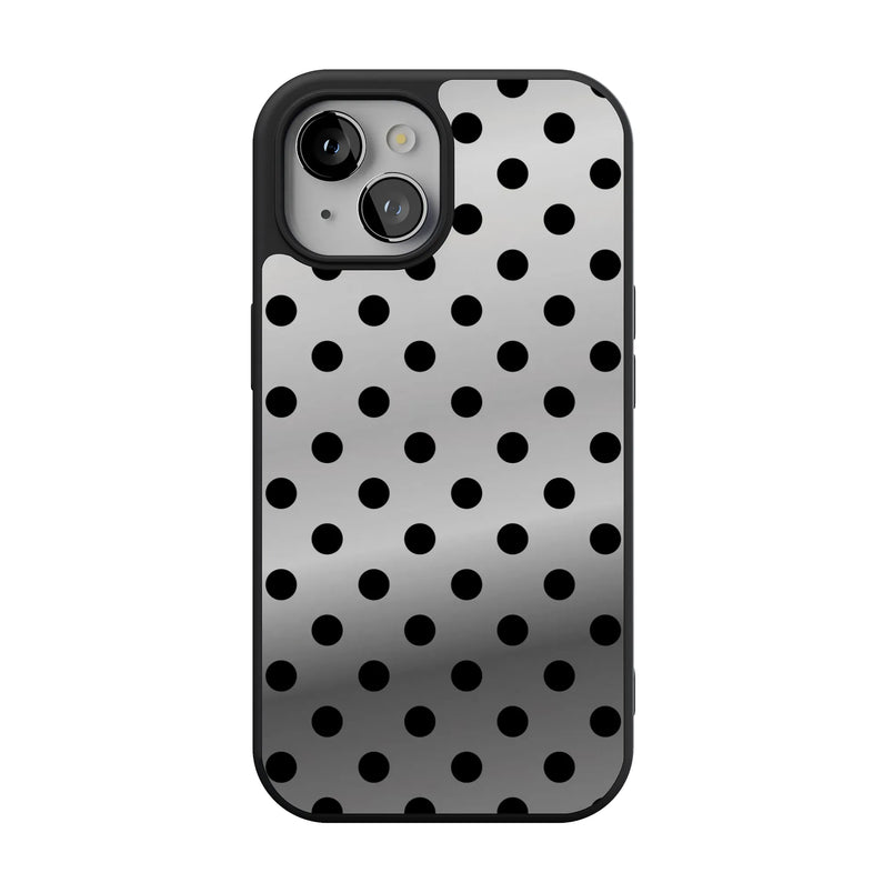 Spotted in SoHo | Black Polka Dot Case - iPhone 15