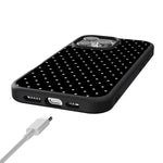 On the Dot | Black Polka Dot Case
