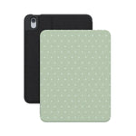 On the Dot | Green Polka Dot iPad Case