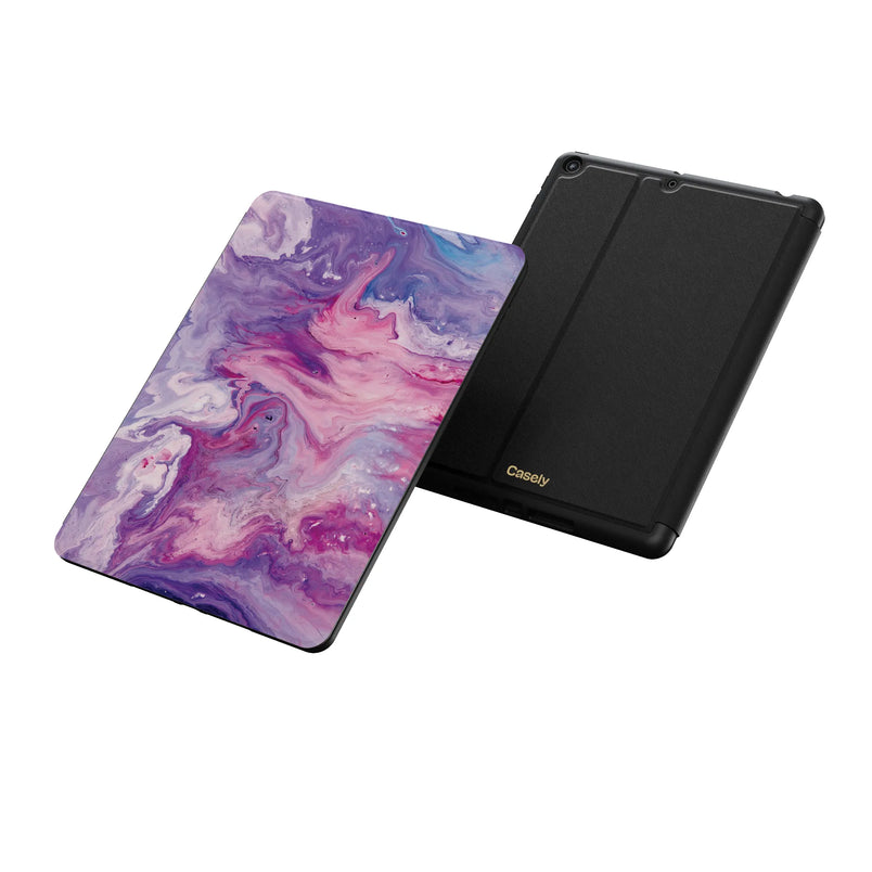 Tie Dying Over You | Purple Marble iPad Case