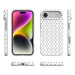 On the Dot | White Polka Dot Case