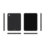 On the Dot | Black Polka Dot iPad Case