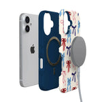 American Girlie | Red White & Blue Bows Case