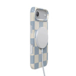 Fit Check | Light Blue Checkerboard Case
