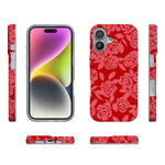Final Rose | Red & Pink Floral Case