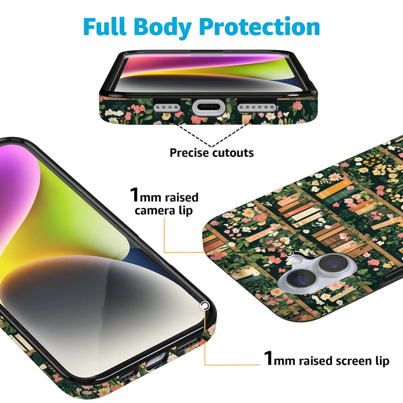 Book Nook | Floral Library Case