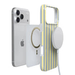 Coastline Stripes | Blue & Yellow Case