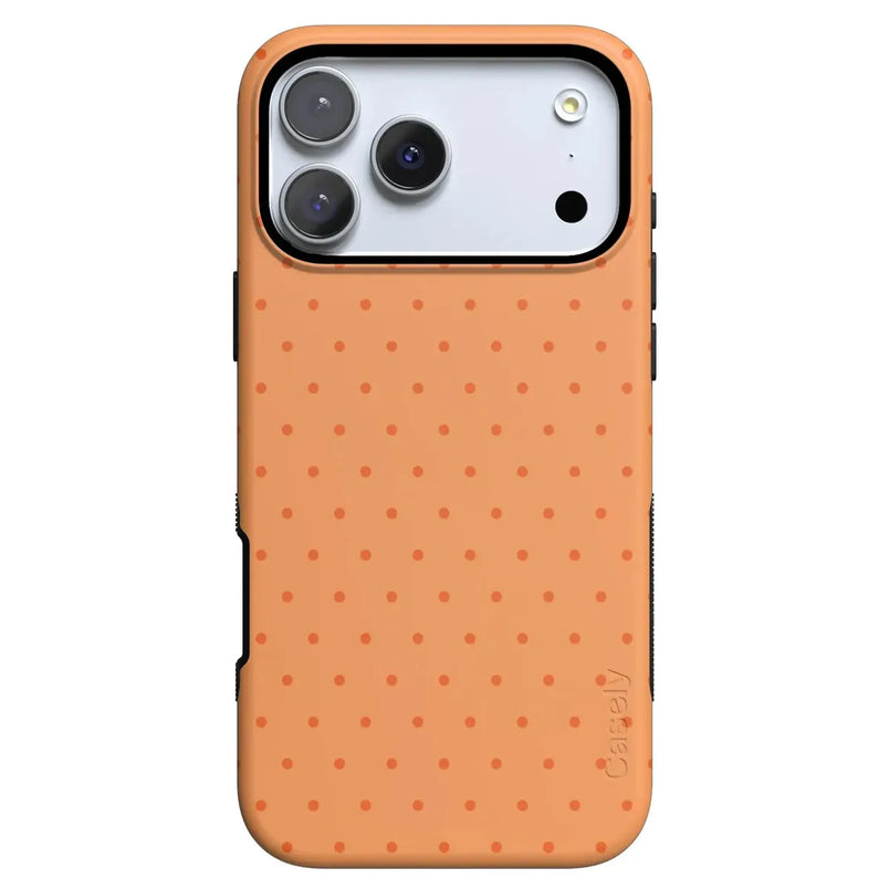 On the Dot | Orange Polka Dot Case