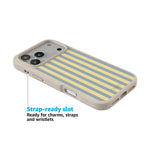 Coastline Stripes | Blue & Yellow Case