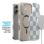 Fit Check | Light Blue Checkerboard Case