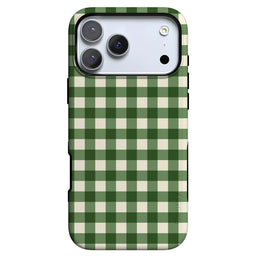 Checked Twice | Green Plaid Case