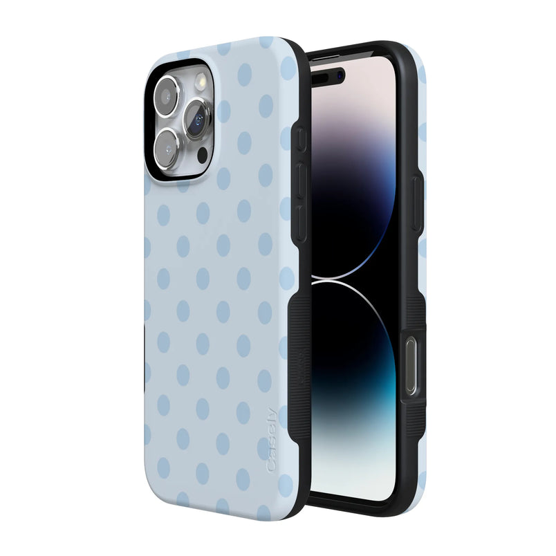 Spotted in SoHo | Light Blue Polka Dot Case