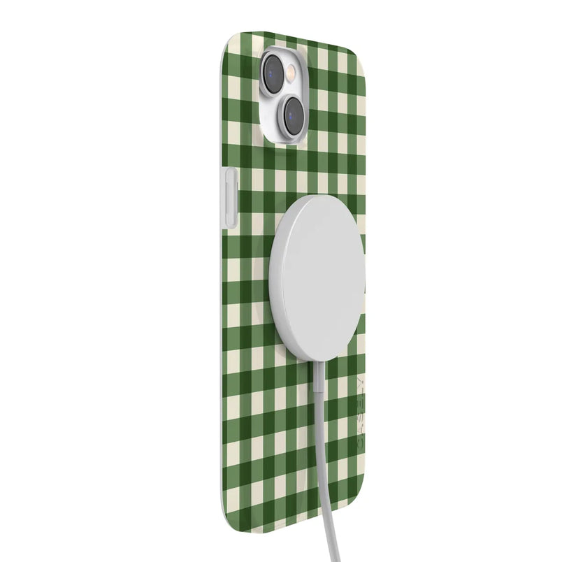 Checked Twice | Green Plaid Case