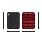 On the Dot | Maroon Polka Dot iPad Case