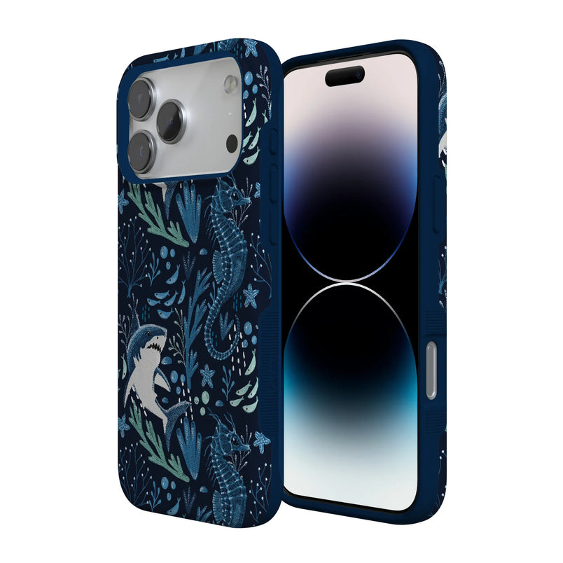 Midnight Reef | Shark Print Case