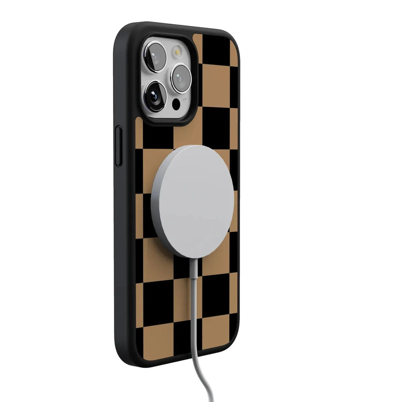 Fit Check | Black & Brown Checkerboard Case