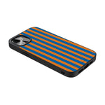 Go New York | Blue & Orange Stripes Case