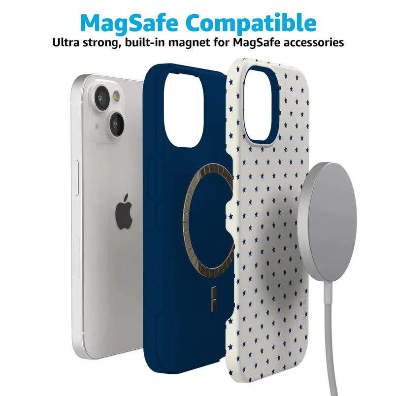Tiny Stars | Blue & White Case
