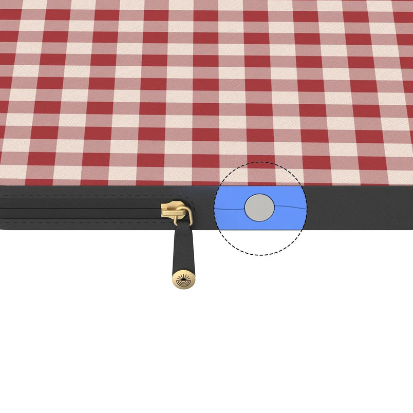 Sweet Jam | Red Gingham Laptop Case