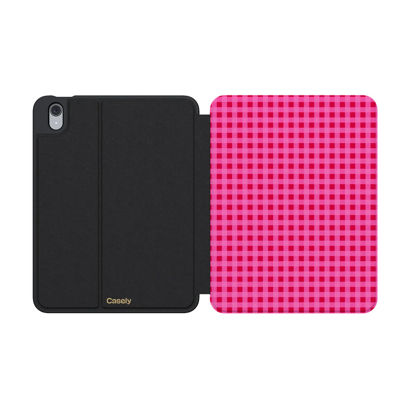 Sweet Jam | Hot Pink Gingham iPad Case
