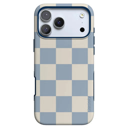Fit Check | Light Blue Checkerboard Case