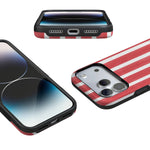 East Coast Summer | Red Stripes Case