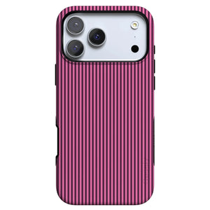Pink & Purple Pinstripe Case