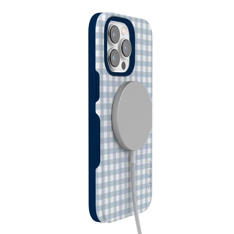 Pastel Picnic | Blue Gingham Case