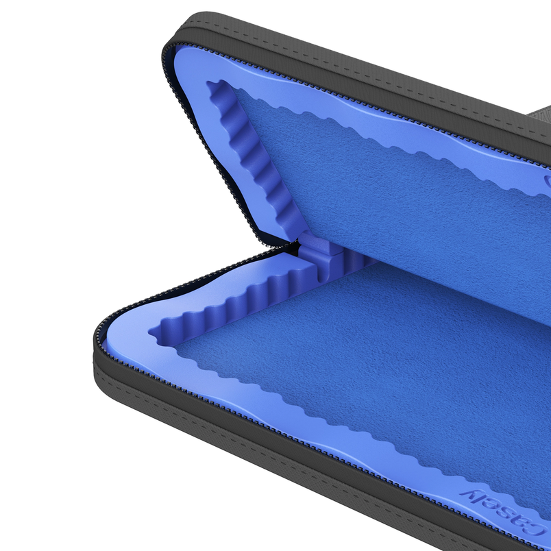 Opposites Attract | Day & Night Colorblock Mountains Laptop Case