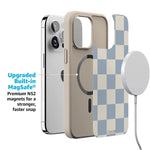 Fit Check | Light Blue Checkerboard Case