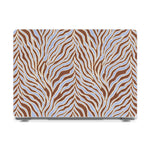 Untamed | Brown & Blue Zebra Laptop Shell - 14" MacBook Pro
