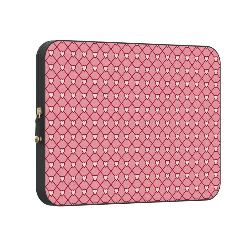 Love Locks | Pink Hearts Laptop Case
