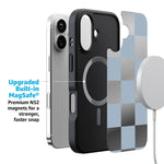Fit Check | Light Blue Checkerboard Case