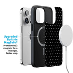 On the Dot | Black Polka Dot Case