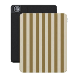 Canvas & Co | Warm Neutral Stripes iPad Case