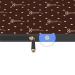 Teddy Bows | Brown Polka Dot Laptop Case