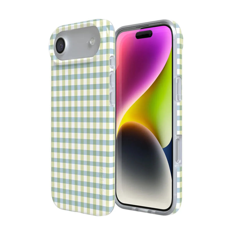 Pastel Picnic | Blue & Green Gingham Case