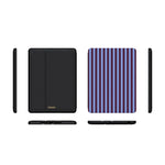 Perfect Stripes | Purple & Blue Stripes iPad Case