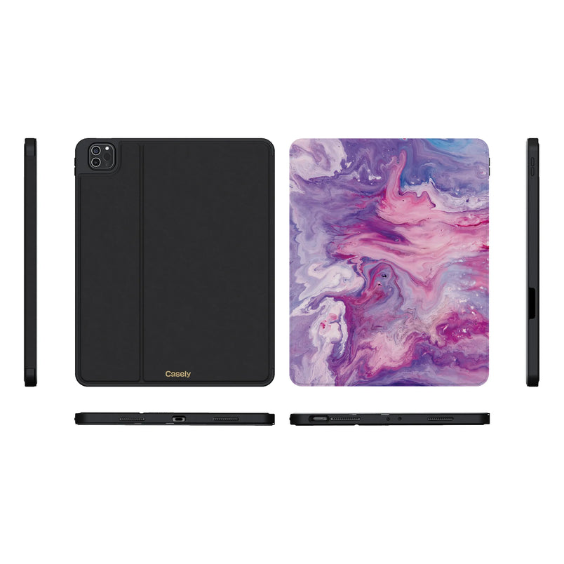 Tie Dying Over You | Purple Marble iPad Case